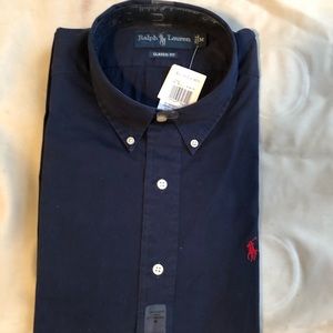 Ralph Lauren button down long sleeve shirt